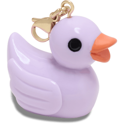 Purple Rubber Duck Charm Jibbitz Shoe Charm - Crocs
