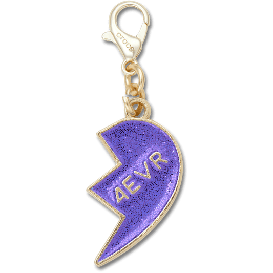 Purple Glitter BFF Charm Right Jibbitz Shoe Charm Women|Men|Kids|Jibbitz™ Charms On Sale