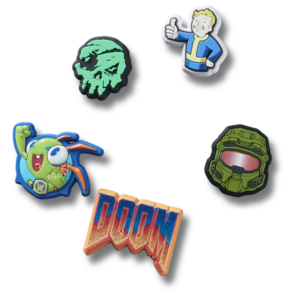 Xbox 5 Pack Jibbitz Charms Jibbitz Shoe Charm - Crocs