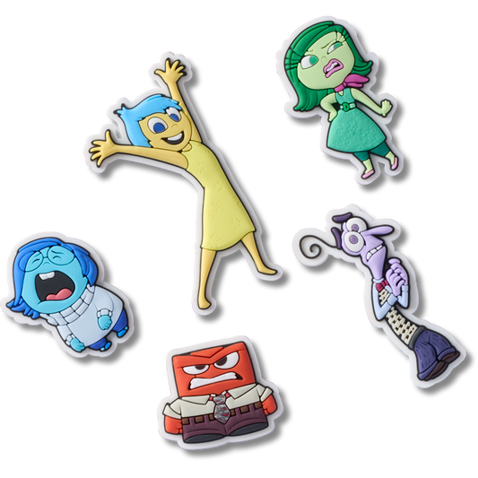 Pixar Inside Out 5 Pack Jibbitz™ charms Women|Men|Kids|Jibbitz™ Charms Outlet
