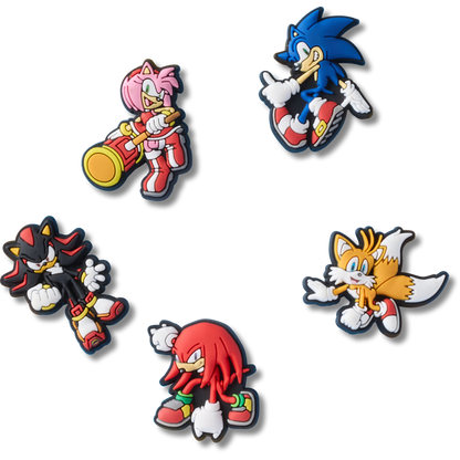 Sonic the Hedgehog 5Pck Jibbitz™ charms - Crocs