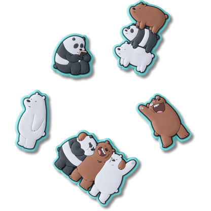 We Bare Bears 5 Pack  Jibbitz™ charms - Crocs