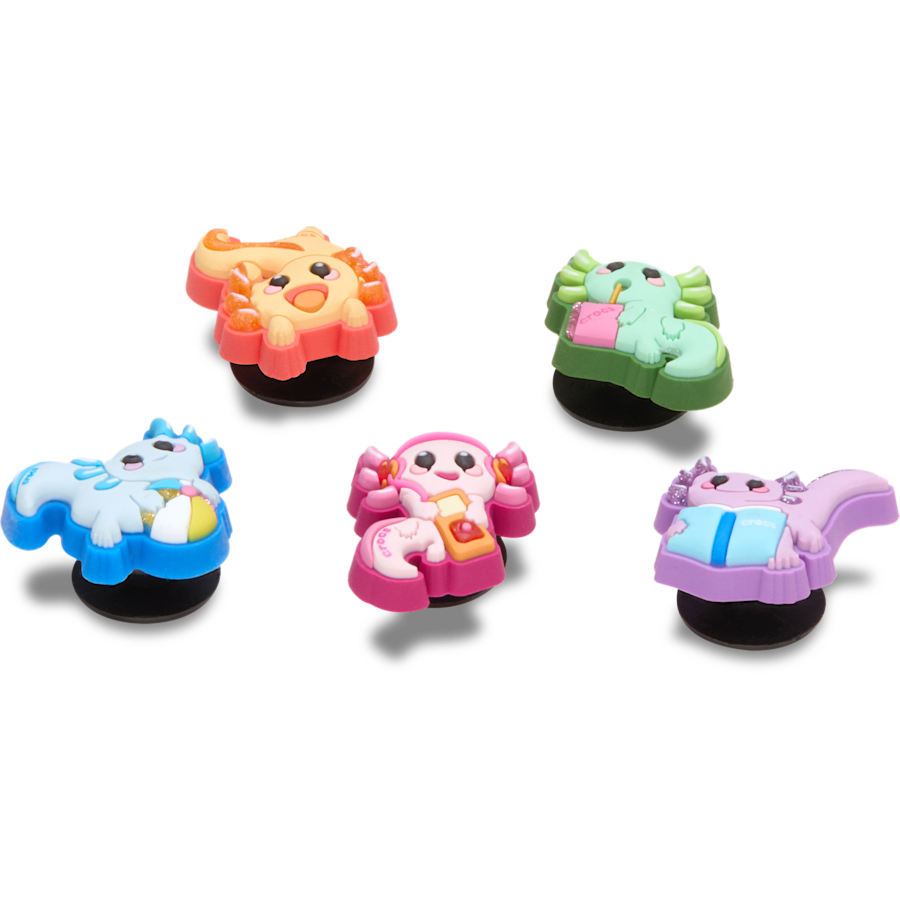 Tiny Axolotls 5 Pack Jibbitz™ charms Women|Men|Jibbitz™ Charms For Sale