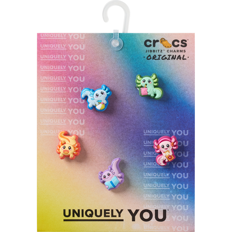 Tiny Axolotls 5 Pack Jibbitz™ charms Women|Men|Jibbitz™ Charms For Sale