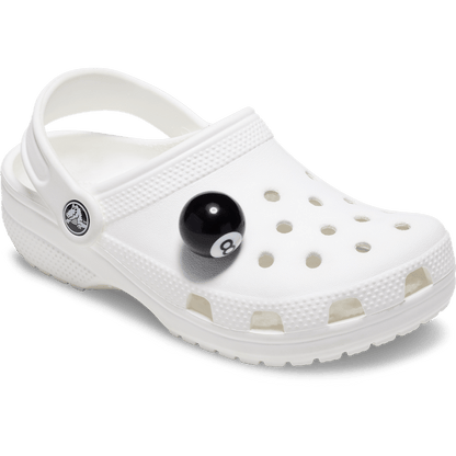 3D Pool Eight Ball Jibbitz™ charms - Crocs
