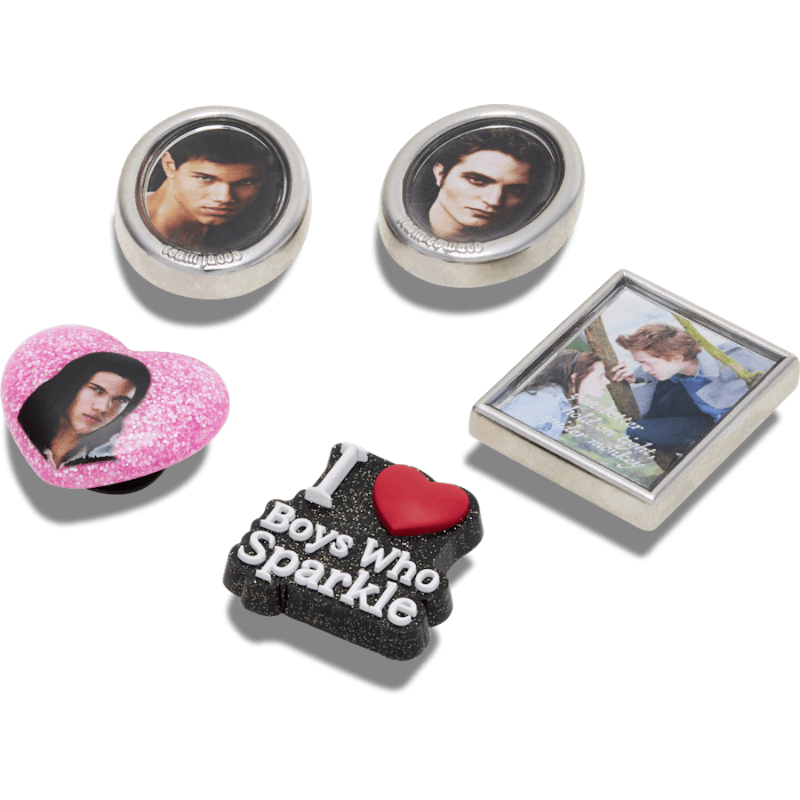 The Twilight Saga 5 Pack Jibbitz Shoe Charm Women|Men|Kids|Jibbitz™ Charms Online