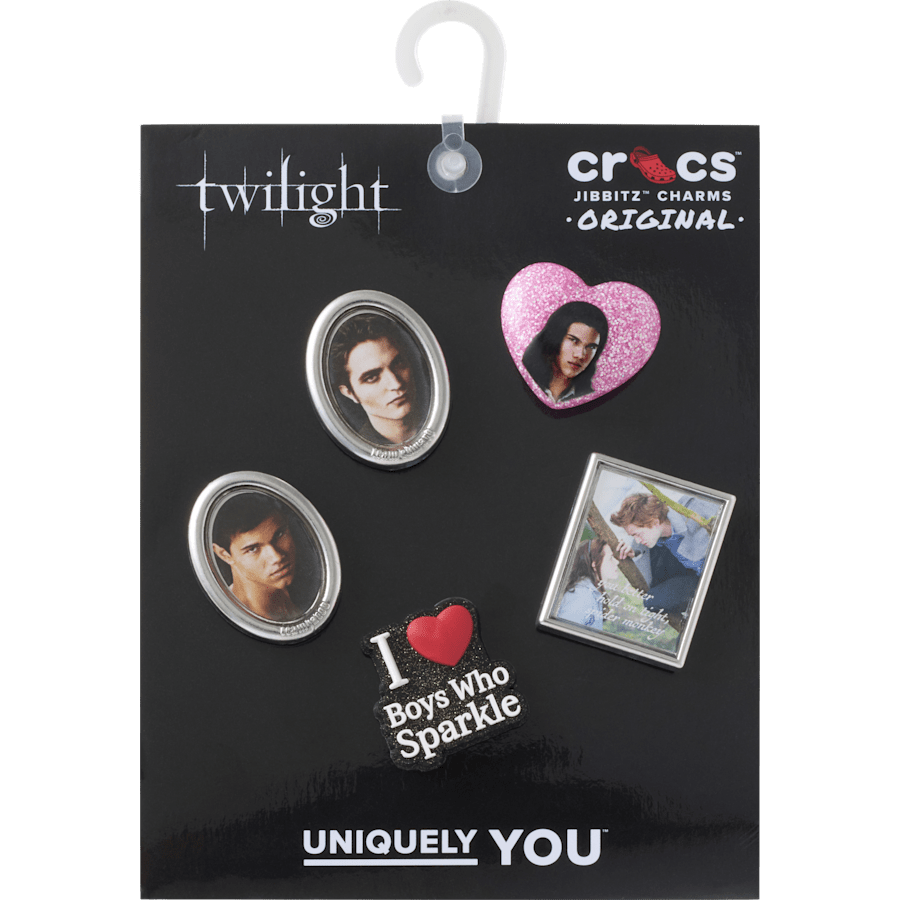 The Twilight Saga 5 Pack Jibbitz Shoe Charm Women|Men|Kids|Jibbitz™ Charms Online