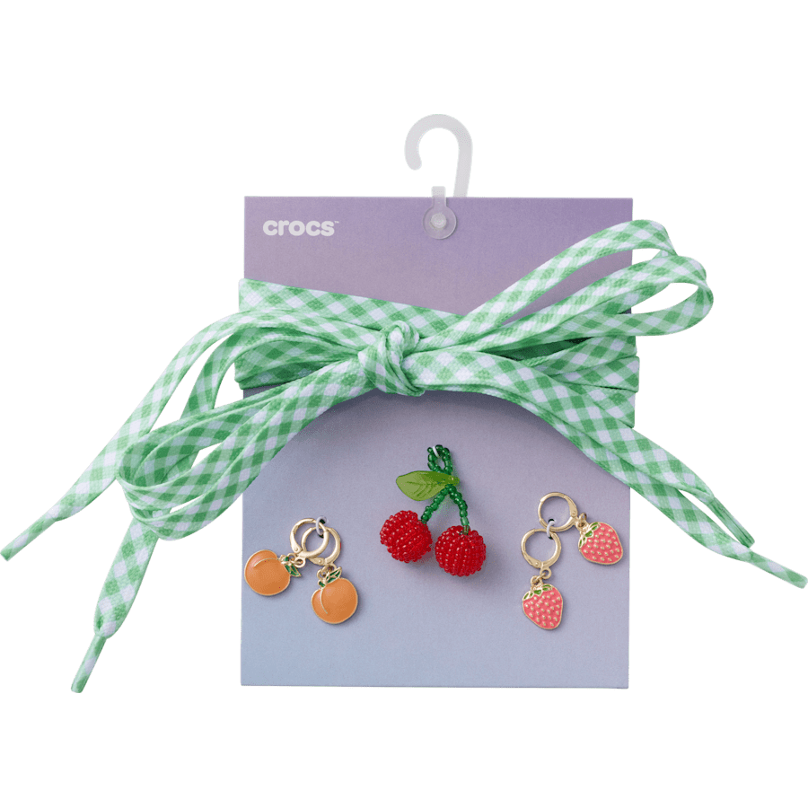 Laces and Fresh Fruits Charm Kit Jibbitz™ charms Women|Kids|Jibbitz™ Charms On Sale