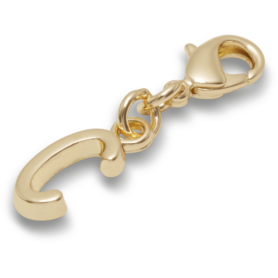 Gold Letter C Charm Jibbitz™ charms Women|Men|Kids|Jibbitz™ Charms Outlet