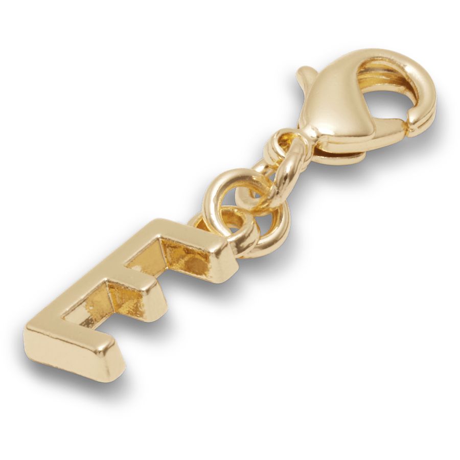 Gold Letter E Charm Jibbitz™ charms Women|Men|Kids|Jibbitz™ Charms For Sale