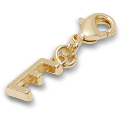 Gold Letter E Charm Jibbitz™ charms - Crocs