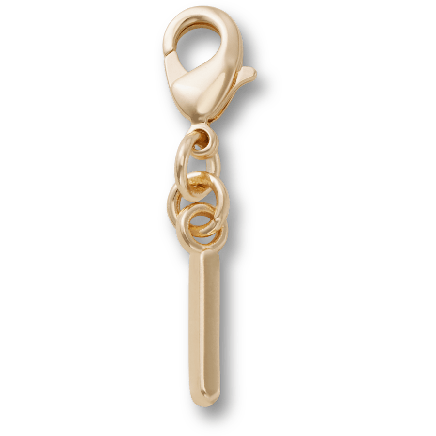 Gold Letter I Charm Jibbitz™ charms Women|Men|Kids|Jibbitz™ Charms Outlet