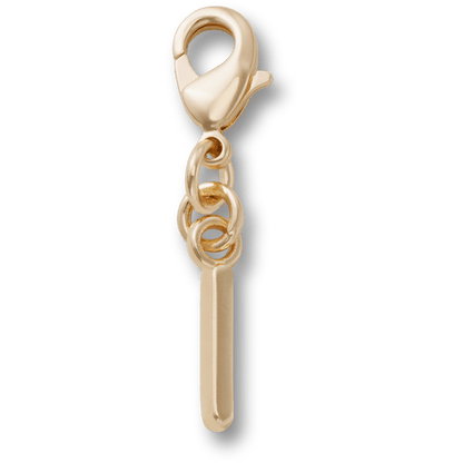 Gold Letter I Charm Jibbitz™ charms - Crocs