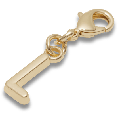 Gold Letter L Charm Jibbitz™ charms - Crocs