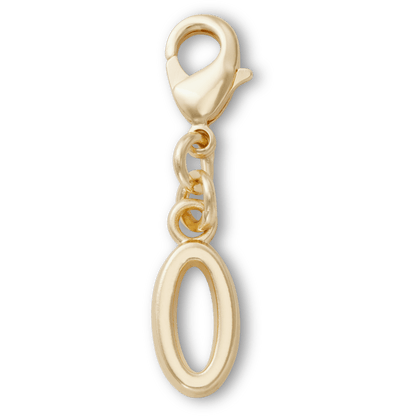 Gold Letter O Charm Jibbitz™ charms - Crocs