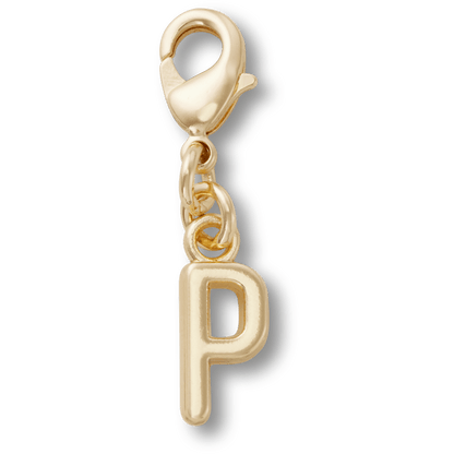 Gold Letter P Charm Jibbitz™ charms - Crocs