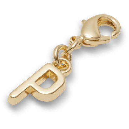 Gold Letter P Charm Jibbitz™ charms - Crocs