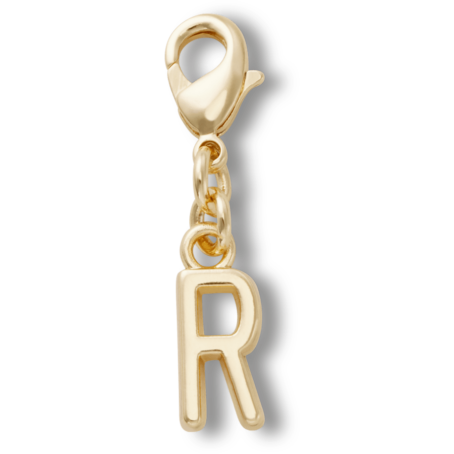Gold Letter R Charm Jibbitz™ charms Women|Men|Kids|Jibbitz™ Charms On Sale