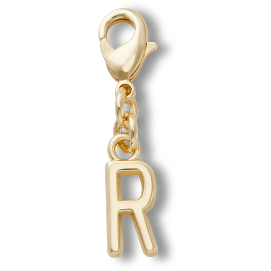 Gold Letter R Charm Jibbitz™ charms Women|Men|Kids|Jibbitz™ Charms On Sale