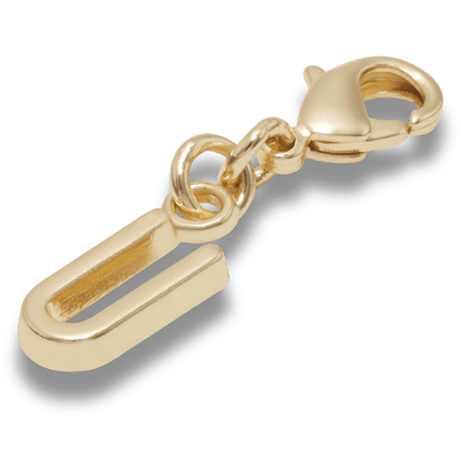 Gold Letter U Charm Jibbitz™ charms - Crocs