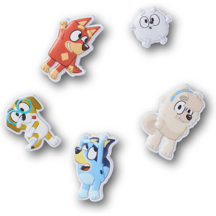 Bluey 5 Pack Jibbitz Shoe Charm Women|Men|Kids|Jibbitz™ Charms Online