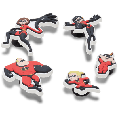 Pixar Incredibles 5 Pack Jibbitz charm - Crocs