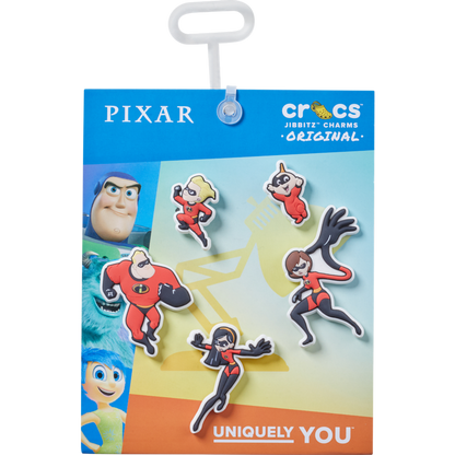 Pixar Incredibles 5 Pack Jibbitz charm - Crocs
