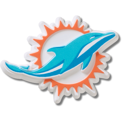 NFL Miami Dolphins Logo Jibbitz™ charms - Crocs