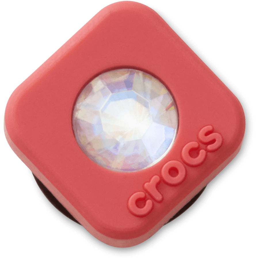 Red Square PVC SMT Gem Jibbitz™ charms Women|Men|Jibbitz™ Charms Sale