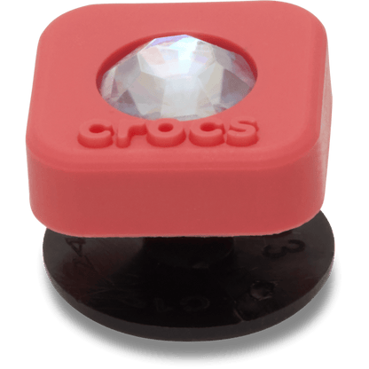 Red Square PVC SMT Gem Jibbitz™ charms - Crocs
