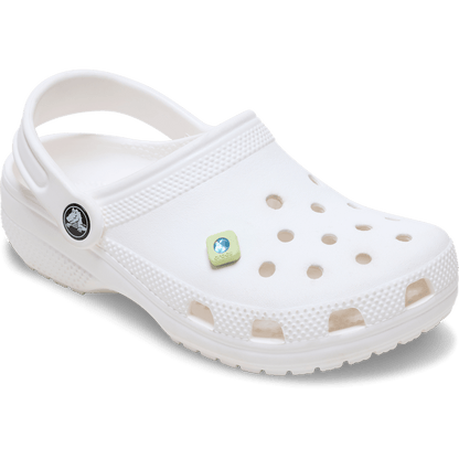 Green PVC Square SMT Gem Jibbitz™ charms - Crocs
