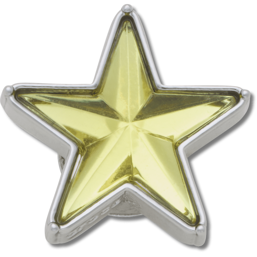 Silver and Green SMT Gem Star Jibbitz™ charms Women|Men|Jibbitz™ Charms Outlet
