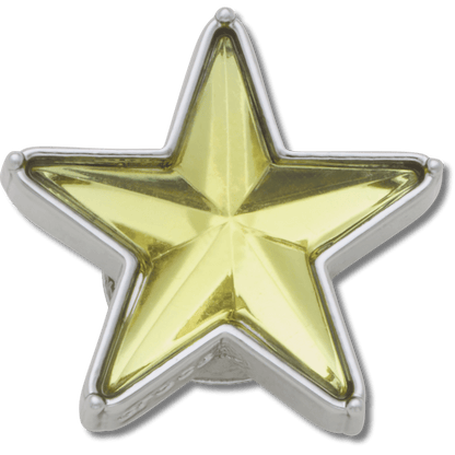 Silver and Green SMT Gem Star Jibbitz™ charms - Crocs