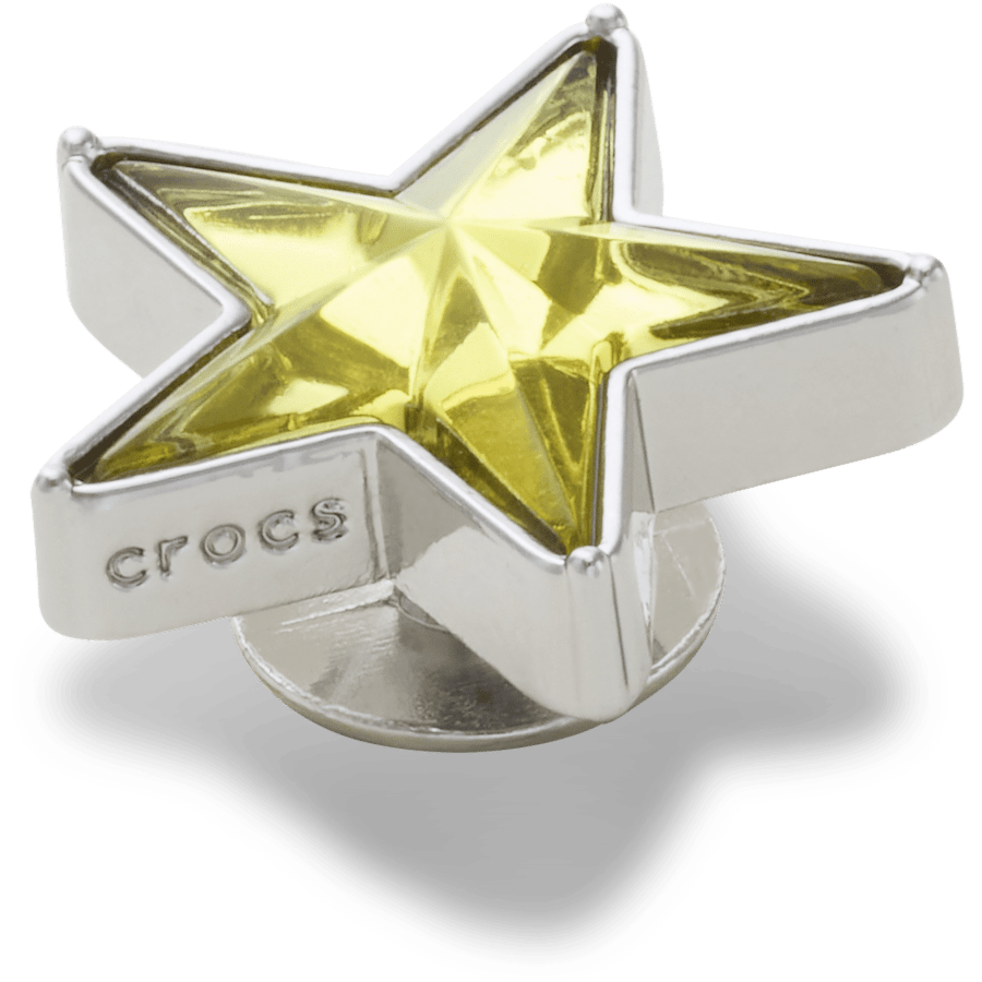 Silver and Green SMT Gem Star Jibbitz™ charms Women|Men|Jibbitz™ Charms Outlet