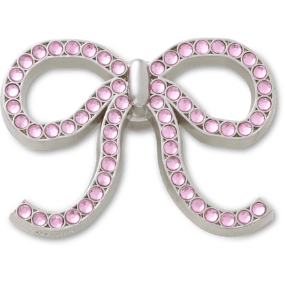 Pink Glittery Bow Jibbitz™ charms - Crocs