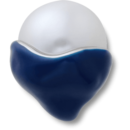 Blue Dipped Enamel SMT Pearl Jibbitz™ charms - Crocs