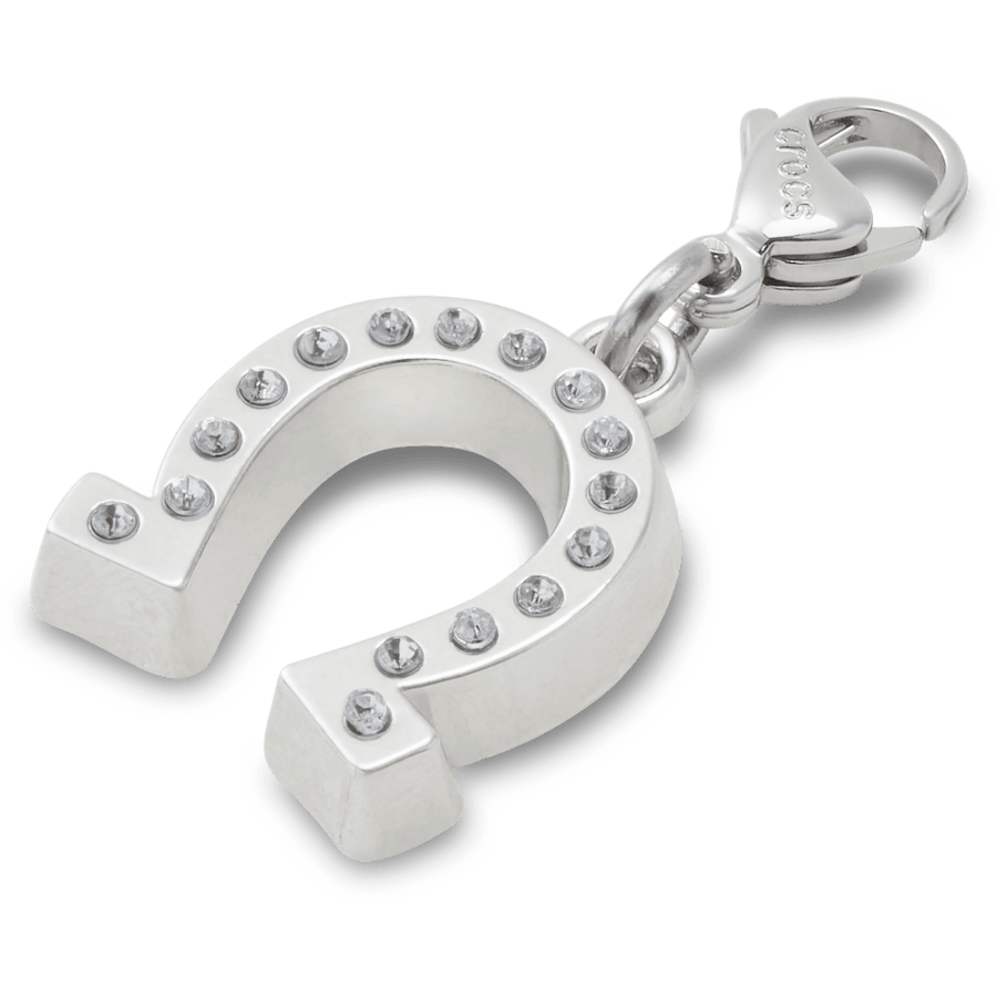 Lucky Silver Horseshoe Charm Jibbitz charm Women|Men|Kids Online