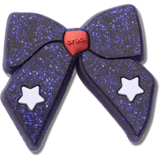 Glittery Blue Bow Jibbitz™ charms Women|Men|Jibbitz™ Charms Outlet