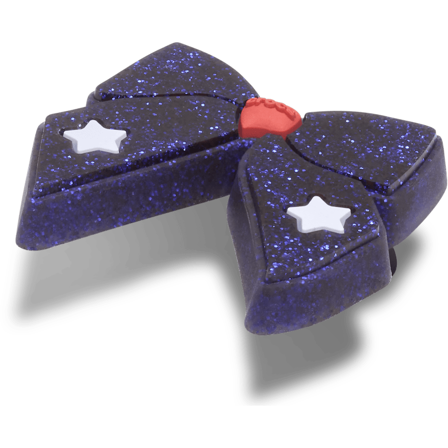 Glittery Blue Bow Jibbitz™ charms Women|Men|Jibbitz™ Charms Outlet