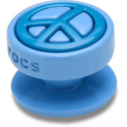 Blue Peace Sign Icon Jibbitz™ charms - Crocs