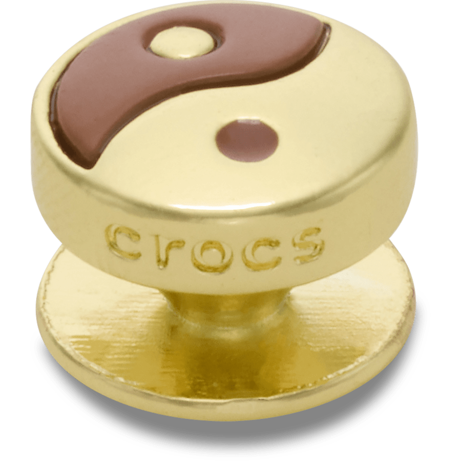 Brown Yin Yang Icon Jibbitz™ charms Women|Men|Jibbitz™ Charms Outlet