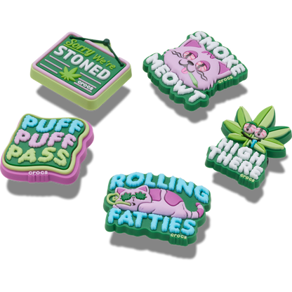 420 Hemp Cuties 5 Pack Jibbitz™ charms - Crocs