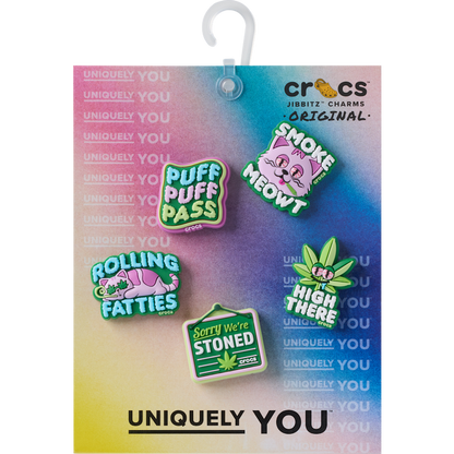 420 Hemp Cuties 5 Pack Jibbitz™ charms - Crocs