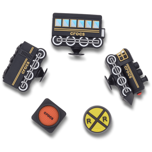 3D Train 5 Pack Jibbitz™ charms Women|Men|Jibbitz™ Charms Discount