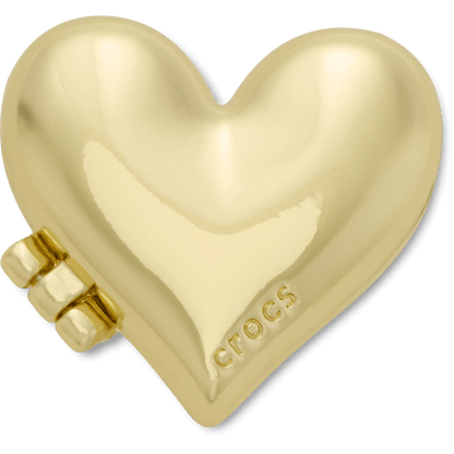 Gold Bubble Locket Heart Jibbitz™ charms - Crocs