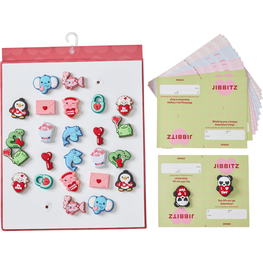 Valentines Day Card 26 Pack Jibbitz™ charms Women|Men|Jibbitz™ Charms For Sale