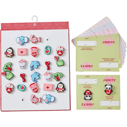 Valentines Day Card 26 Pack Jibbitz™ charms - Crocs
