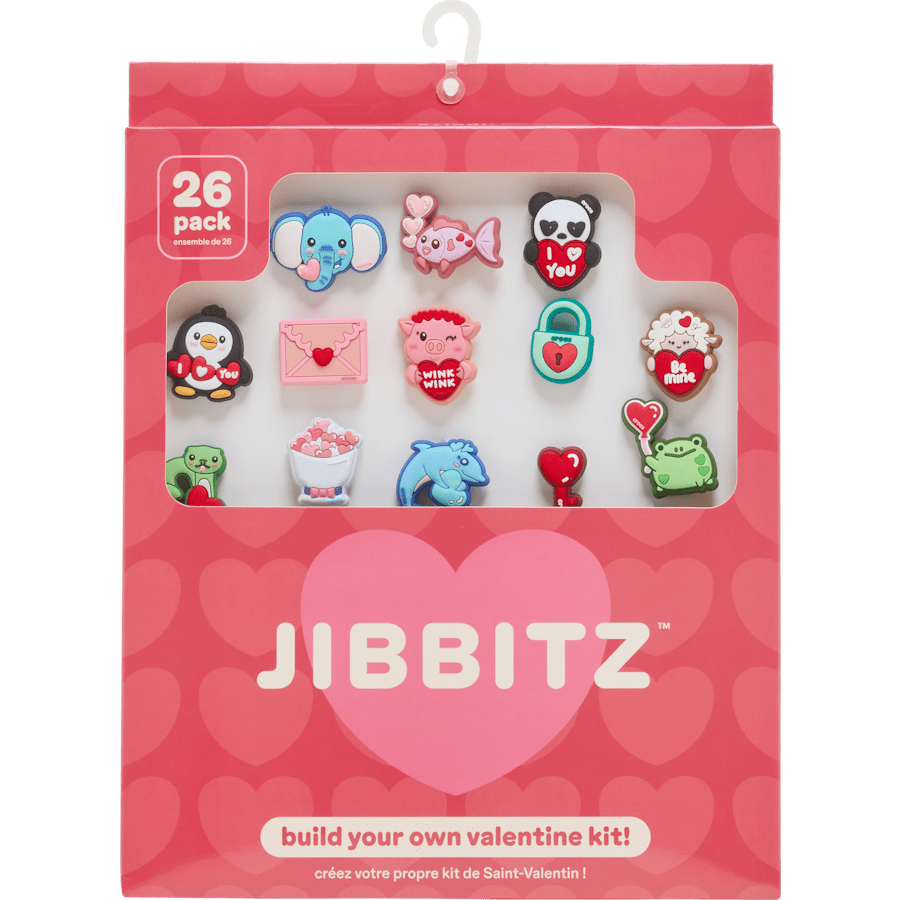 Valentines Day Card 26 Pack Jibbitz™ charms Women|Men|Jibbitz™ Charms For Sale