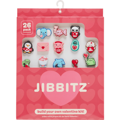 Valentines Day Card 26 Pack Jibbitz™ charms - Crocs