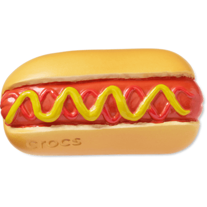 Hot Dog Dipped in Mustard Jibbitz™ charms - Crocs
